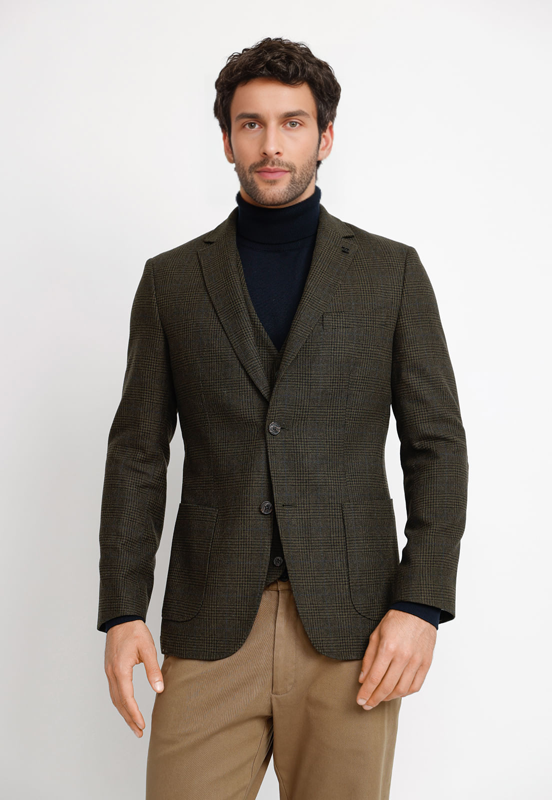 Chaqueta Hombre Cameron Wool Verde 1200202828